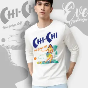 Chi Chi Shirt Palm Spring Tiki Bar Long Sleeve Tee