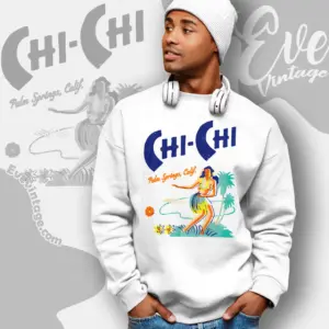 Chi Chi Shirt Palm Spring Tiki Bar Sweatshirt