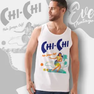 Chi Chi Shirt Palm Spring Tiki Bar Tank Top Racerback