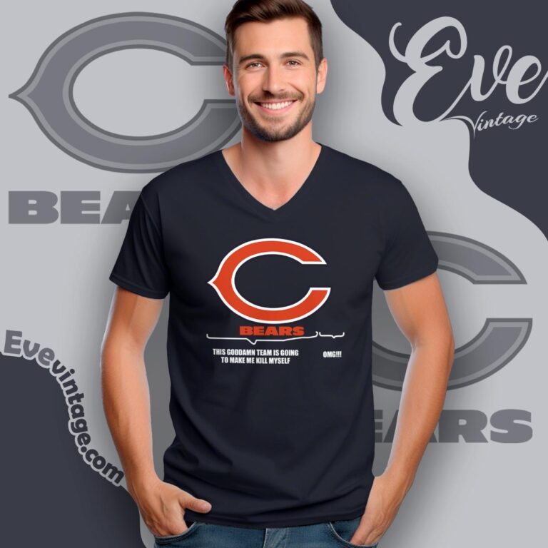 Chicago Bears Game This Season Funny Football V Neck TShirt Chicago Bears Game This Season Funny Football V Neck TShirt