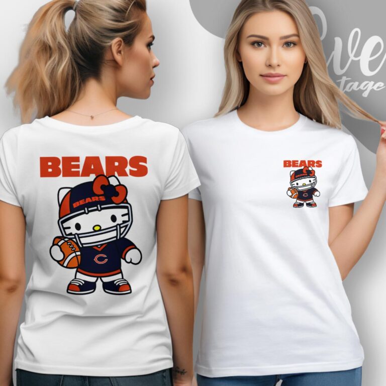 Chicago Bears Hello Kitty Shirt T Shirt Chicago Bears Hello Kitty Shirt T Shirt