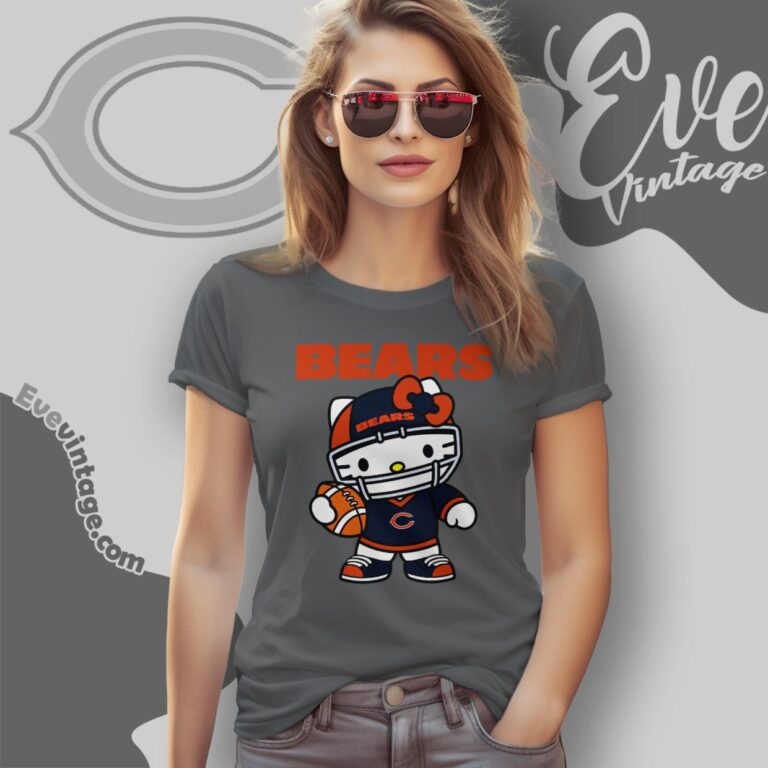 Chicago Bears Hello Kitty Shirt Women T Shirt Chicago Bears Hello Kitty Shirt Women T Shirt