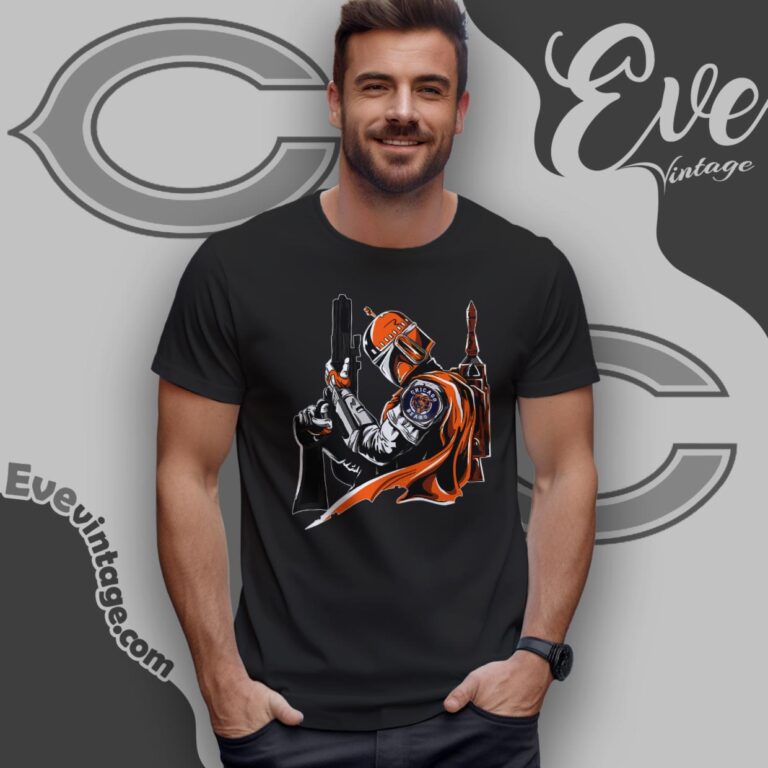 Chicago Bears Mandalorian Star Wars Shirt T Shirt Chicago Bears Mandalorian Star Wars Shirt T Shirt