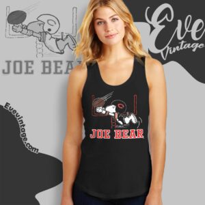 Chicago Bears Snoopy Joe Bear Shirt Tank Top Racerback