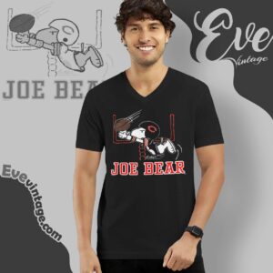 Chicago Bears Snoopy Joe Bear Shirt V Neck TShirt