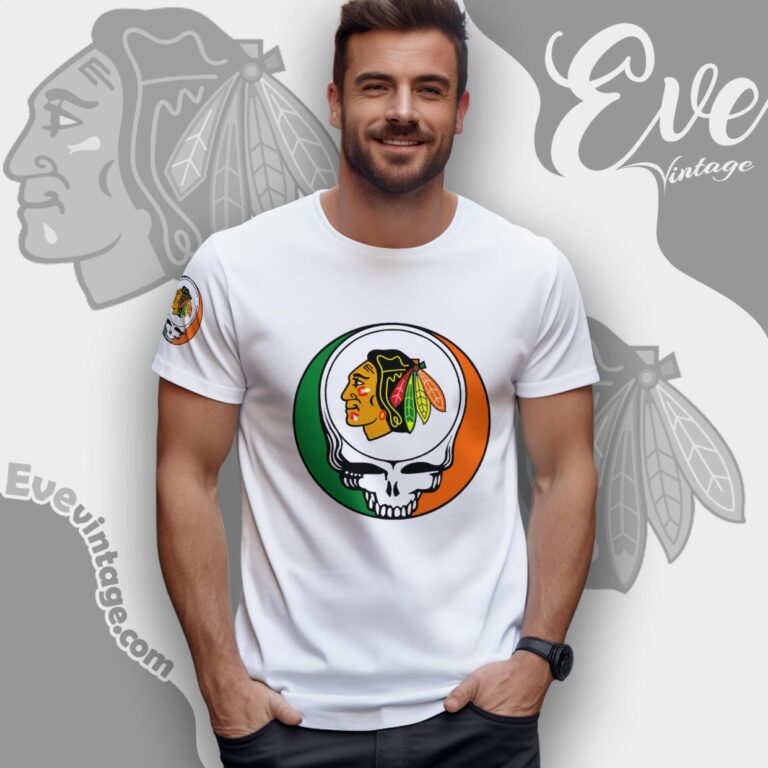 Chicago Blackhawks Steal Your Face Grateful Dead Shirt T Shirt Chicago Blackhawks Steal Your Face Grateful Dead Shirt T Shirt