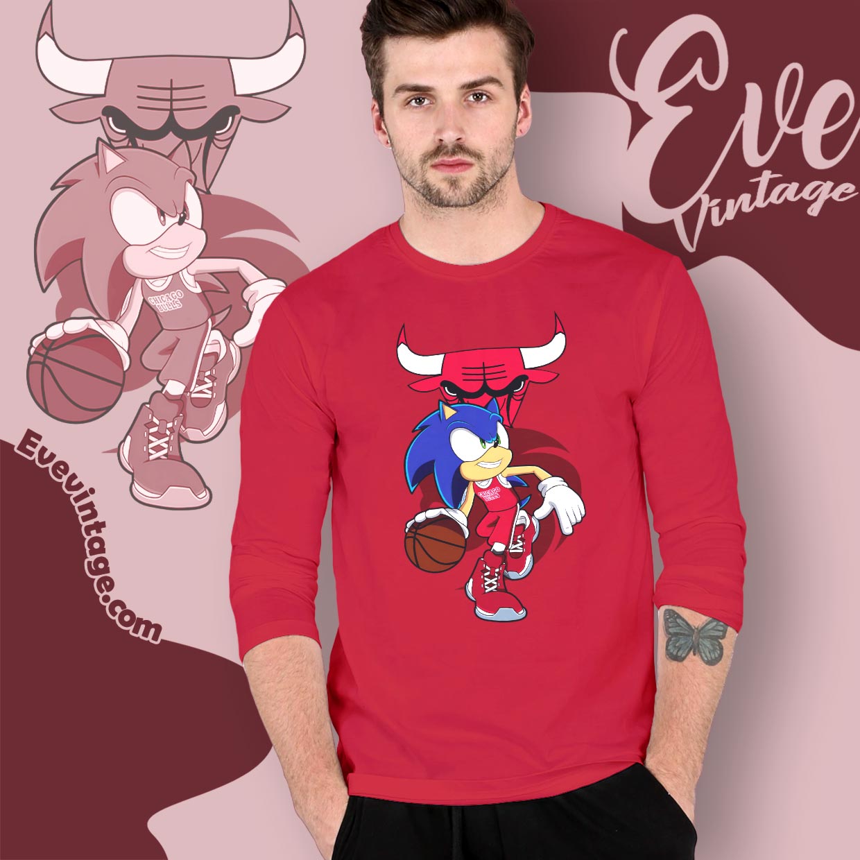 Chicago Bulls Sonic The Hedgehog Shirt Chicago Bulls Sonic The Hedgehog Shirt
