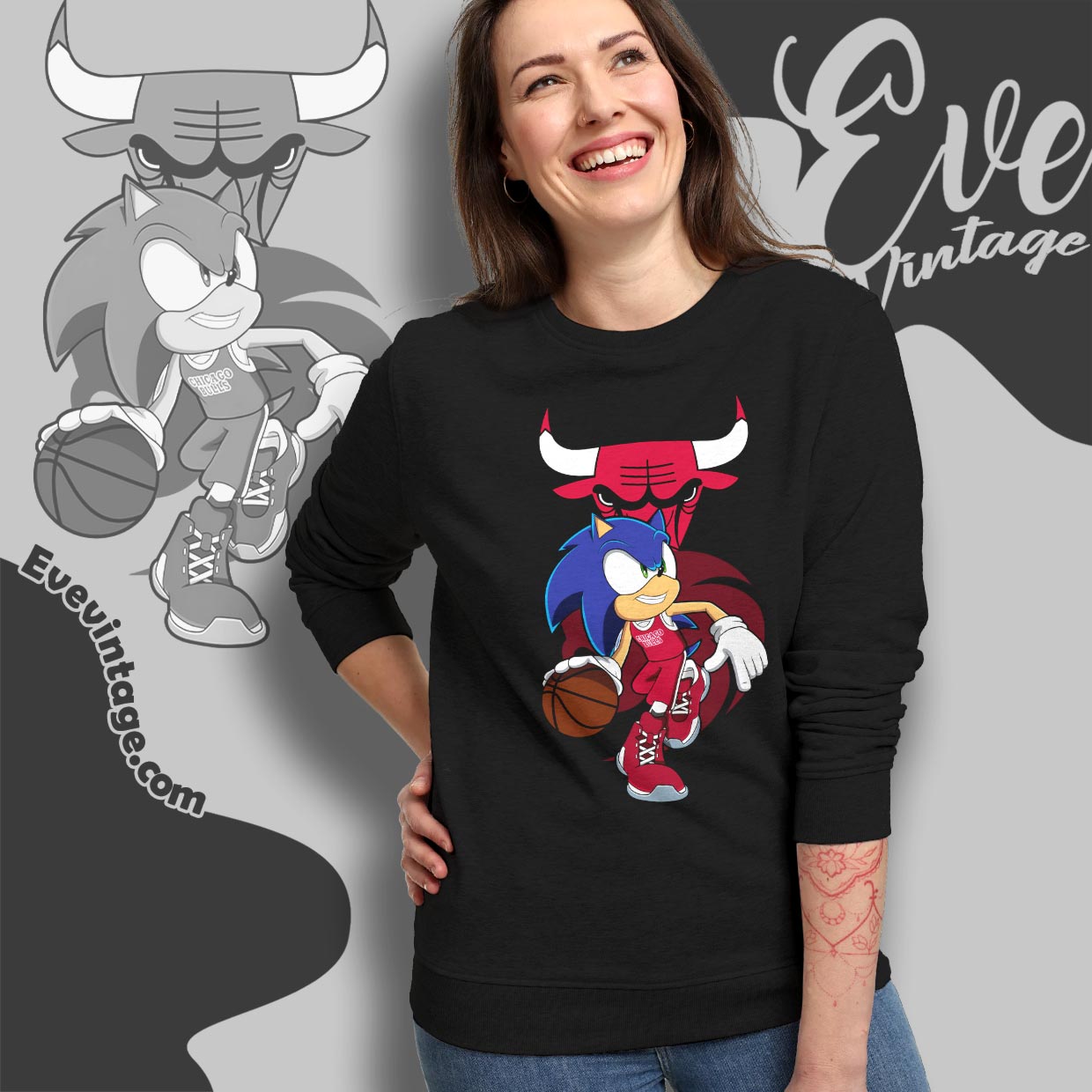 Chicago Bulls Sonic The Hedgehog Shirt Chicago Bulls Sonic The Hedgehog Shirt