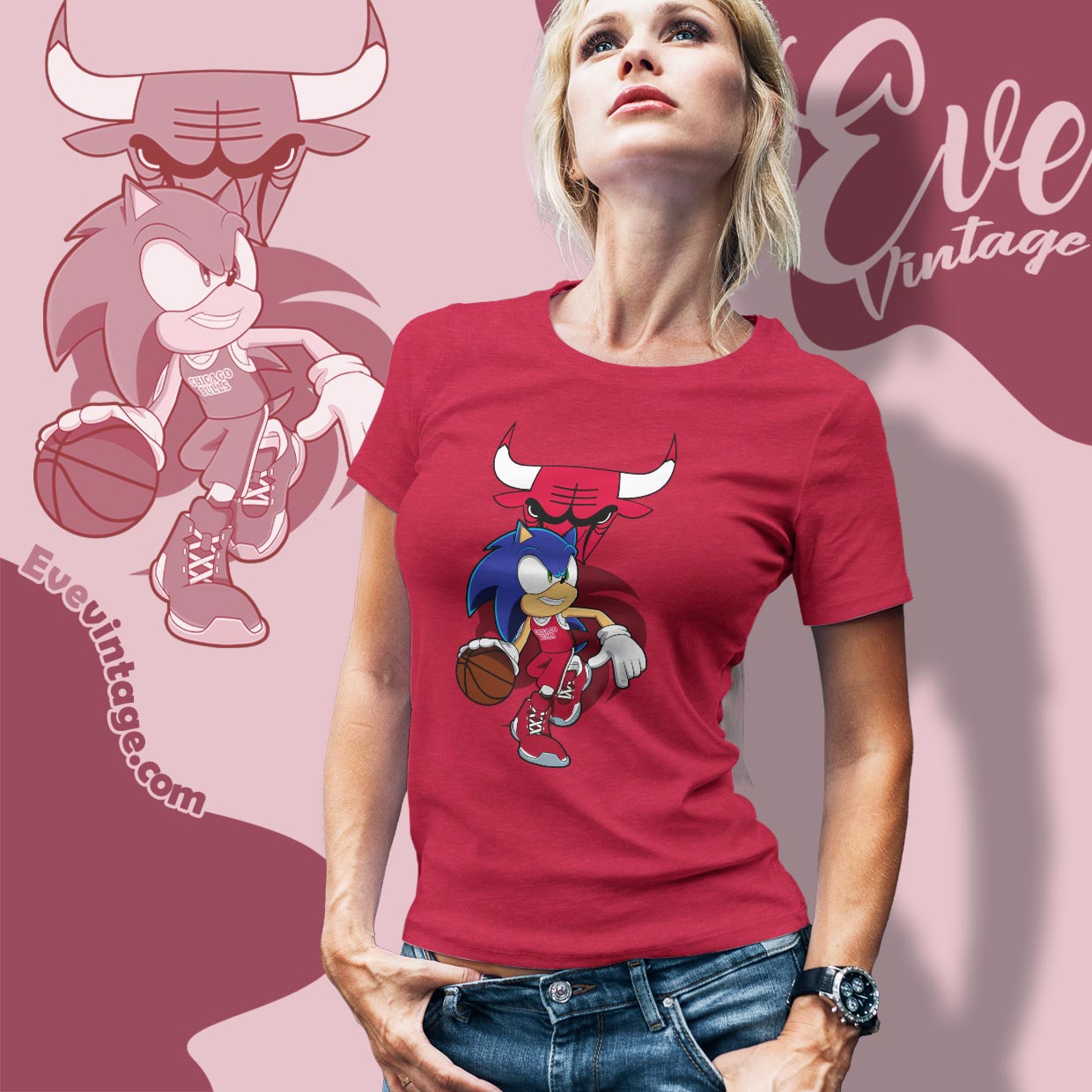 Chicago Bulls Sonic The Hedgehog Shirt Chicago Bulls Sonic The Hedgehog Shirt