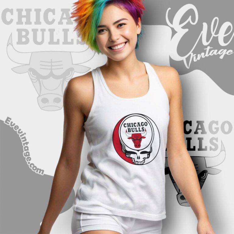 Chicago Bulls Steal Your Face Grateful Dead Shirt Tank Top Racerback Chicago Bulls Steal Your Face Grateful Dead Shirt Tank Top Racerback