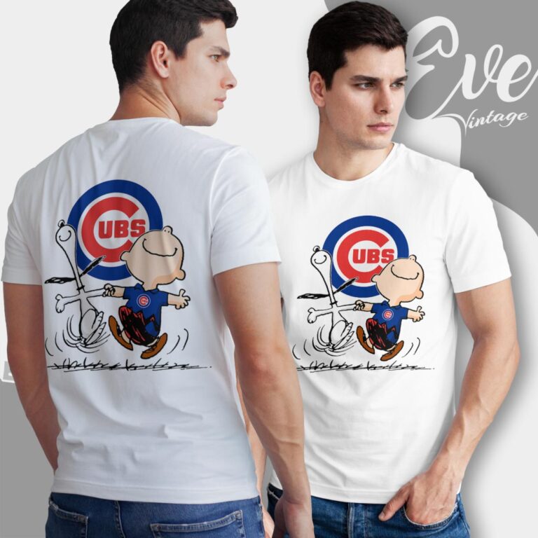 Chicago Cubs Charlie Brown Snoopy Happy Dancing Shirt T Shirt Chicago Cubs Charlie Brown Snoopy Happy Dancing Shirt T Shirt
