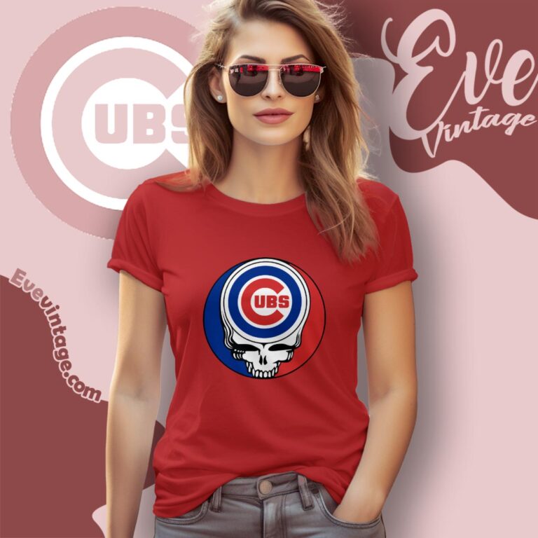 Chicago Cubs Steal Your Face Grateful Dead Shirt Women T Shirt Chicago Cubs Steal Your Face Grateful Dead Shirt Women T Shirt