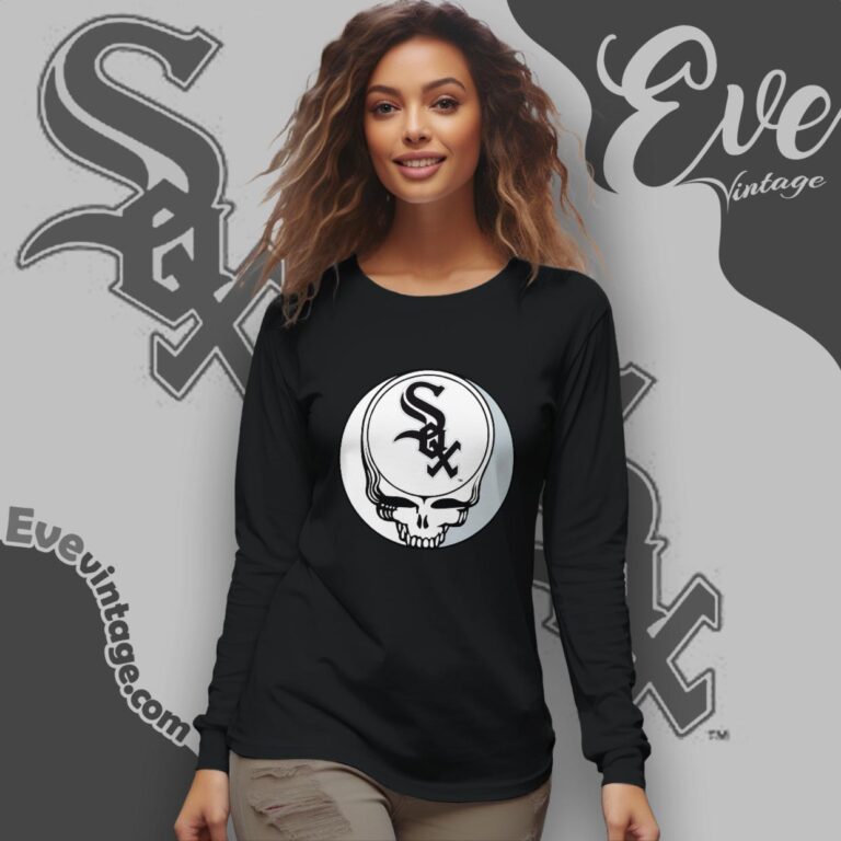 Chicago White Sox Steal Your Face Grateful Dead Shirt Long Sleeve Tee Chicago White Sox Steal Your Face Grateful Dead Shirt Long Sleeve Tee