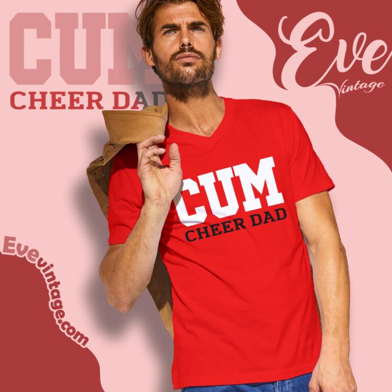 Christian University Michigan Cum Cheer Dad Shirt V Neck TShirt Christian University Michigan Cum Cheer Dad Shirt V Neck TShirt