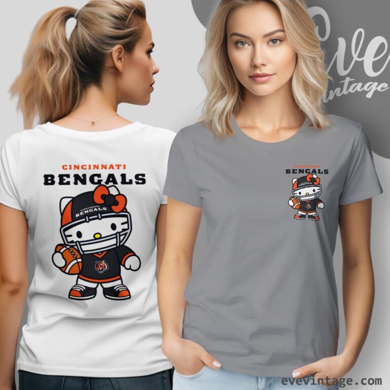 Cincinnati Bengals Hello Kitty Shirt T Shirt Cincinnati Bengals Hello Kitty Shirt T Shirt