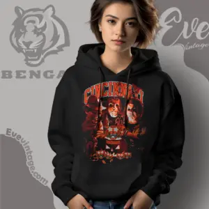Cincinnati Bengals Horror Halloween Hoodie