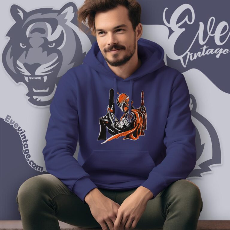 Cincinnati Bengals Mandalorian Star Wars Shirt Hoodie Cincinnati Bengals Mandalorian Star Wars Shirt Hoodie