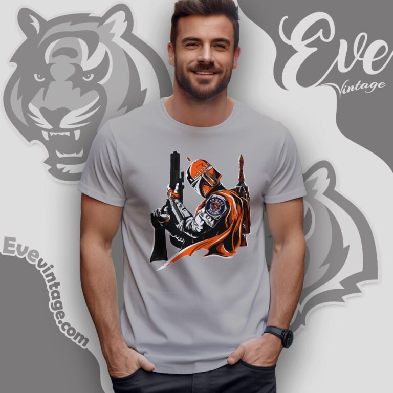 Cincinnati Bengals Mandalorian Star Wars Shirt T Shirt Cincinnati Bengals Mandalorian Star Wars Shirt T Shirt