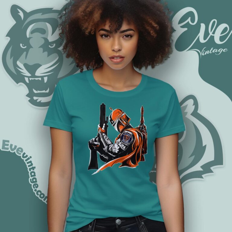 Cincinnati Bengals Mandalorian Star Wars Shirt Women T Shirt Cincinnati Bengals Mandalorian Star Wars Shirt Women T Shirt