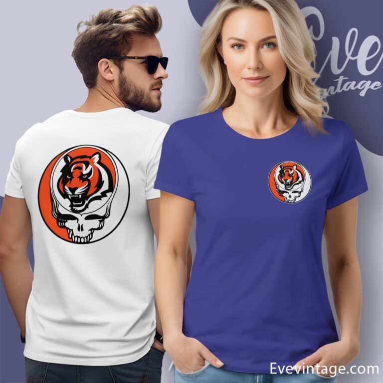 Cincinnati Bengals Steal Your Face Grateful Dead Shirt Women T Shirt Cincinnati Bengals Steal Your Face Grateful Dead Shirt Women T Shirt