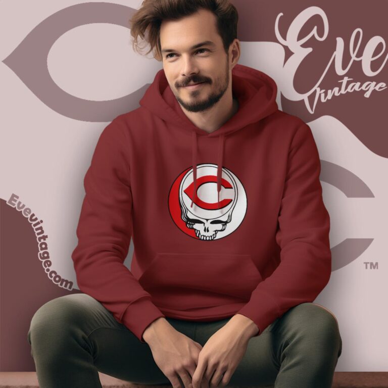 Cincinnati Reds Steal Your Face Grateful Dead Shirt Hoodie Cincinnati Reds Steal Your Face Grateful Dead Shirt Hoodie