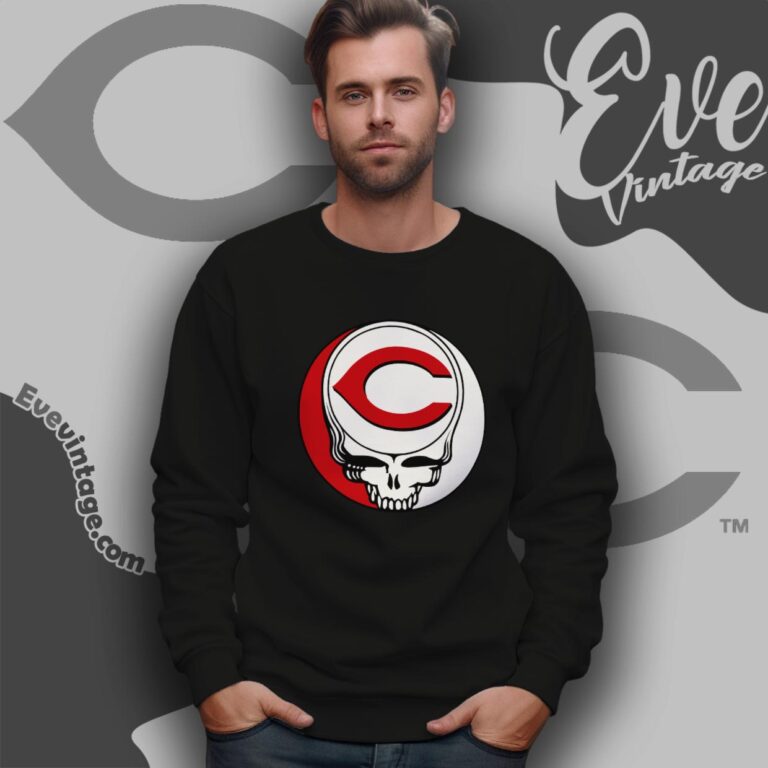 Cincinnati Reds Steal Your Face Grateful Dead Shirt Sweatshirt Cincinnati Reds Steal Your Face Grateful Dead Shirt Sweatshirt