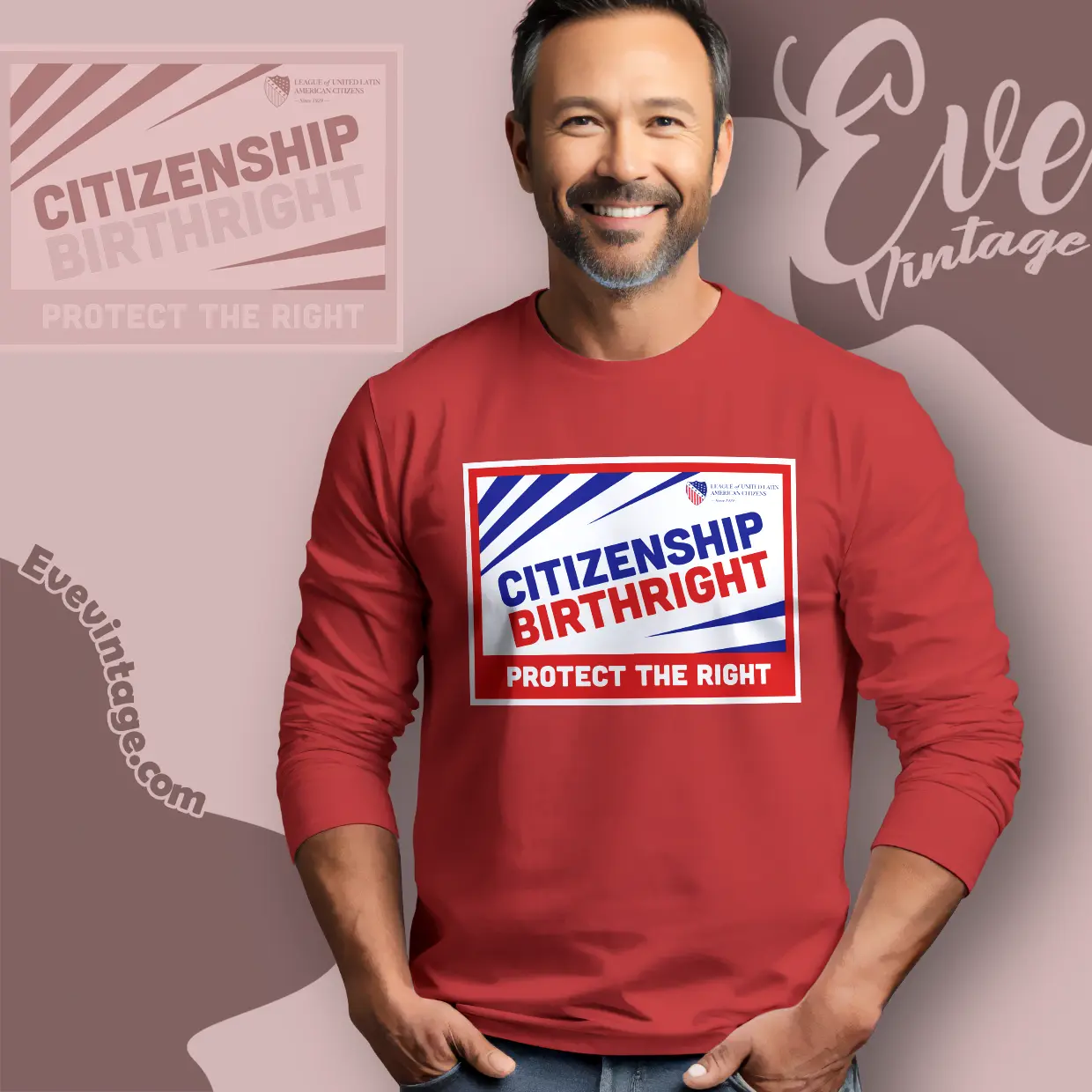 Citizenship Birthright Protect The Right Long Sleeve Tee Citizenship Birthright Protect The Right Long Sleeve Tee