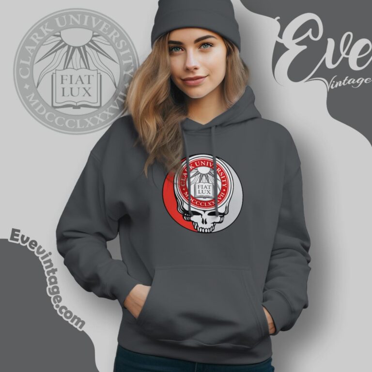 Clark University Steal Your Face Grateful Dead Shirt Hoodie Clark University Steal Your Face Grateful Dead Shirt Hoodie