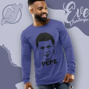Claude Lemieux Pepe Hockey Fan Long Sleeve Tee