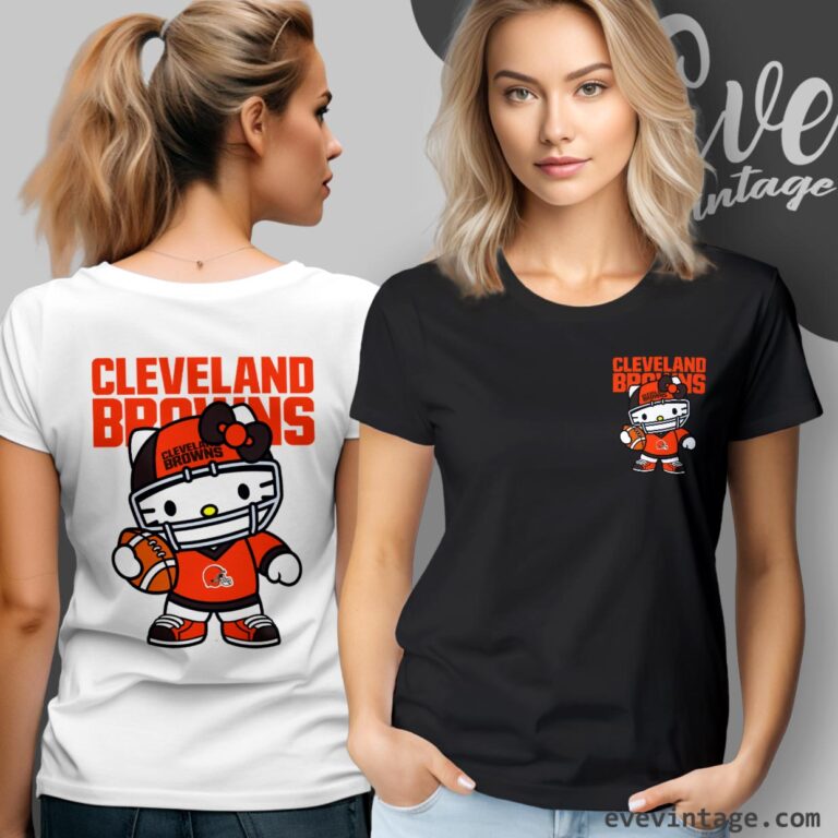Cleveland Browns Hello Kitty Shirt T Shirt Cleveland Browns Hello Kitty Shirt T Shirt