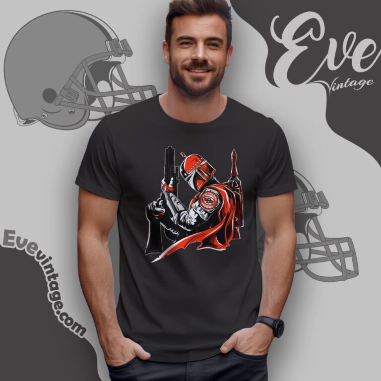 Cleveland Browns Mandalorian Star Wars Shirt T Shirt Cleveland Browns Mandalorian Star Wars Shirt T Shirt