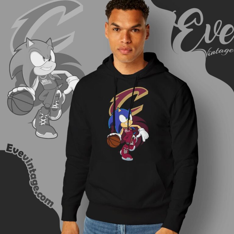Cleveland Cavaliers Sonic The Hedgehog Shirt Hoodie Cleveland Cavaliers Sonic The Hedgehog Shirt Hoodie