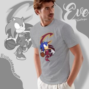 Cleveland Cavaliers Sonic The Hedgehog Shirt T shirt