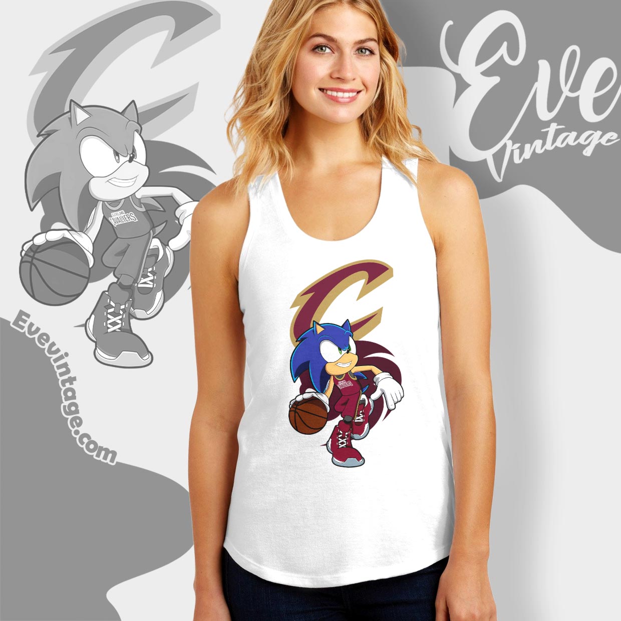 Cleveland Cavaliers Sonic The Hedgehog Shirt Cleveland Cavaliers Sonic The Hedgehog Shirt