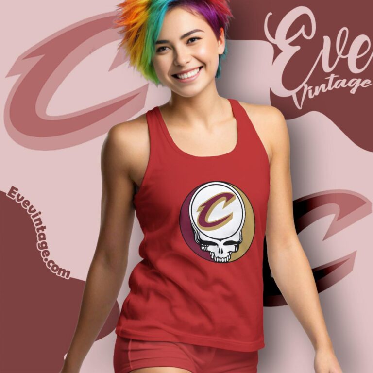 Cleveland Cavaliers Steal Your Face Grateful Dead Shirt Tank Top Racerback Cleveland Cavaliers Steal Your Face Grateful Dead Shirt Tank Top Racerback