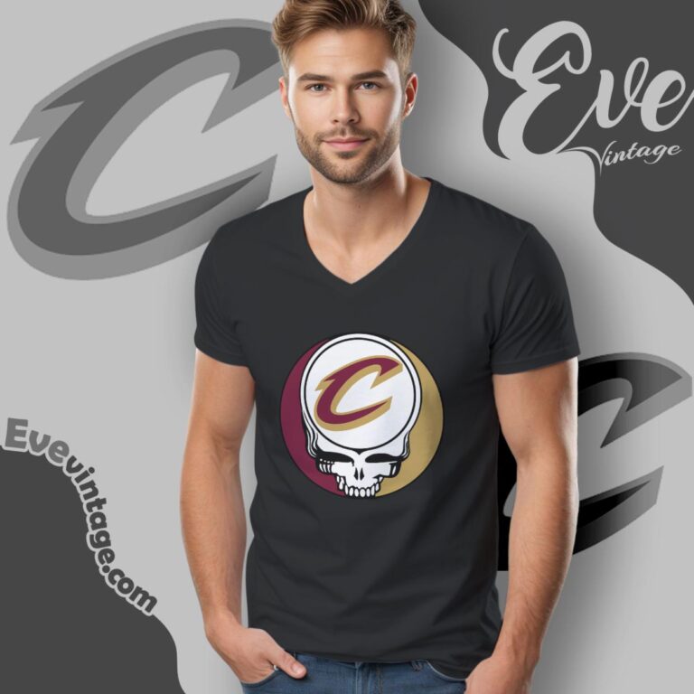 Cleveland Cavaliers Steal Your Face Grateful Dead Shirt V Neck TShirt Cleveland Cavaliers Steal Your Face Grateful Dead Shirt V Neck TShirt