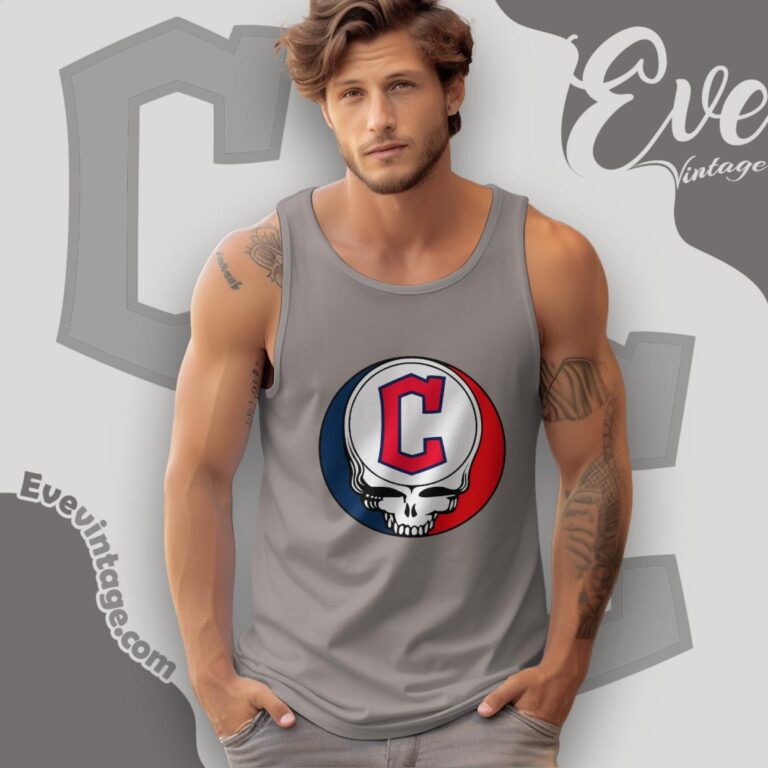 Cleveland Guardians Steal Your Face Grateful Dead Shirt Tank Top Racerback Cleveland Guardians Steal Your Face Grateful Dead Shirt Tank Top Racerback