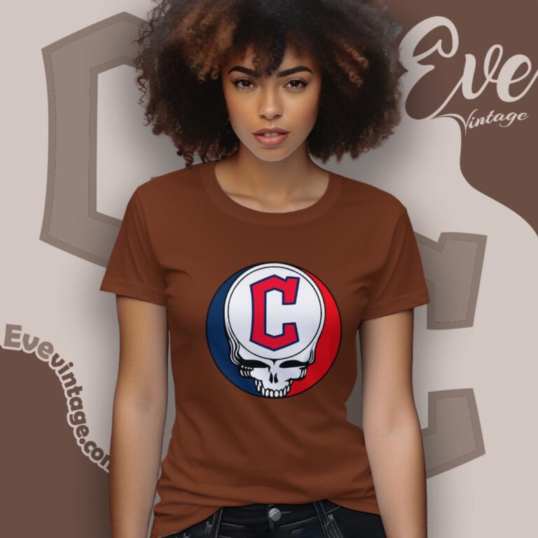 Cleveland Guardians Steal Your Face Grateful Dead Shirt Women T Shirt Cleveland Guardians Steal Your Face Grateful Dead Shirt Women T Shirt