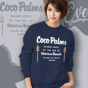 Coco Palms Hawaii Tiki Bar Sweatshirt