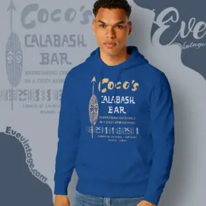 Cocos Calabash Bar Shirt Waikiki Hawaii Tiki Bar Hoodie