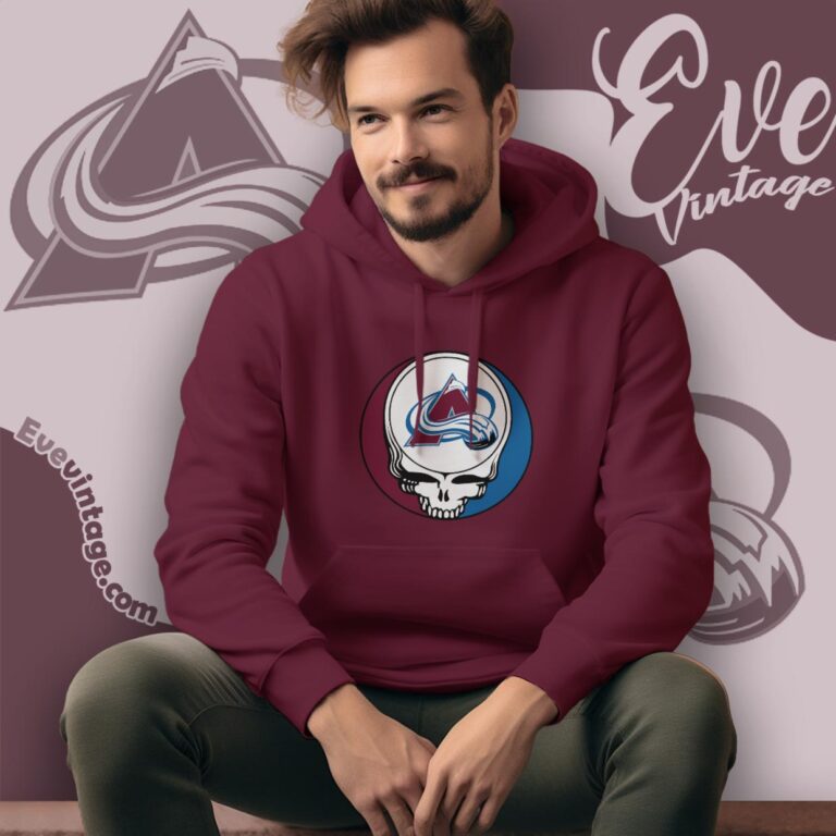 Colorado Avalanche Steal Your Face Grateful Dead Shirt Hoodie Colorado Avalanche Steal Your Face Grateful Dead Shirt Hoodie