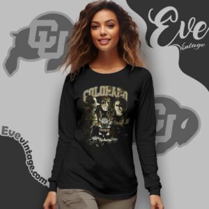 Colorado Buffaloes Halloween Horror Movie Shirt Long Sleeve Tee