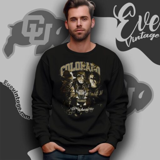 Colorado Buffaloes Halloween Horror Movie Shirt
