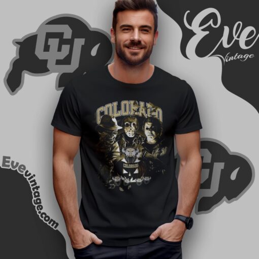 Colorado Buffaloes Halloween Horror Movie Shirt