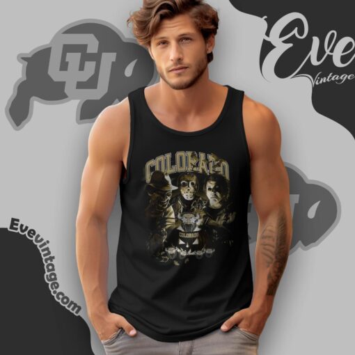 Colorado Buffaloes Halloween Horror Movie Shirt