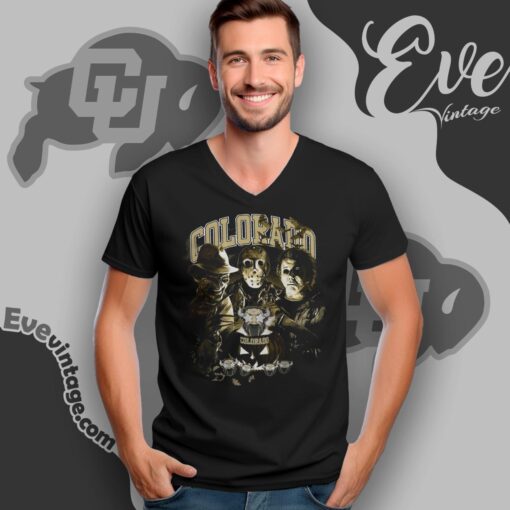 Colorado Buffaloes Halloween Horror Movie Shirt