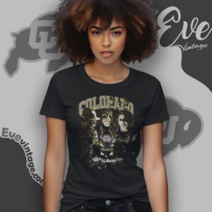 Colorado Buffaloes Halloween Horror Movie Shirt Women T shirt