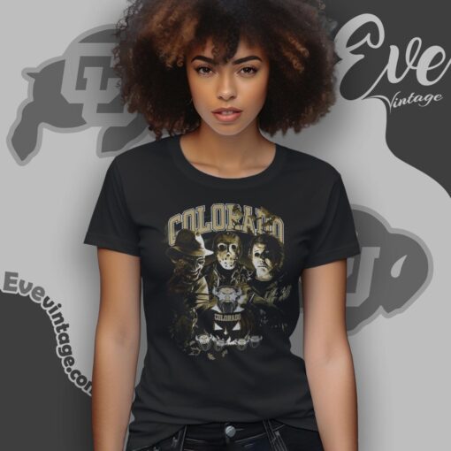 Colorado Buffaloes Halloween Horror Movie Shirt