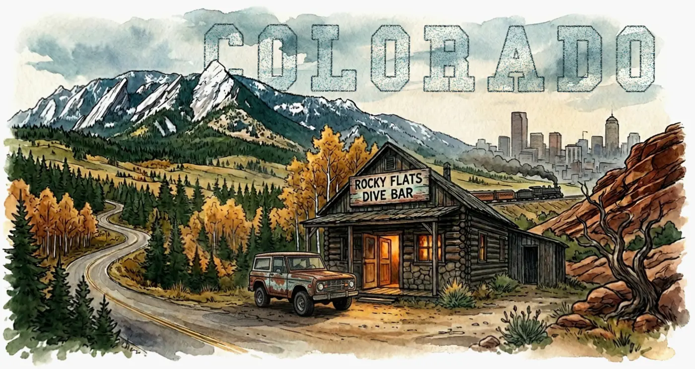 Colorado Dive Bars Tee