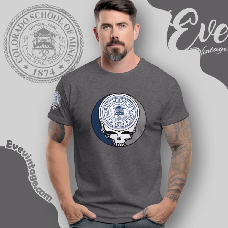 Colorado School Of Mines Steal Your Face Grateful Dead Shirt T Shirt Colorado School Of Mines Steal Your Face Grateful Dead Shirt T Shirt